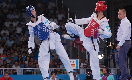 Baku 2015: Azerbaijani taekwondo fighter in quarterfinals